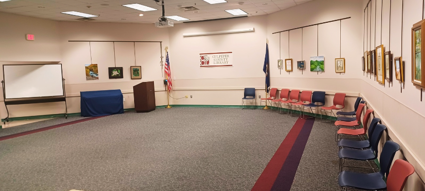 Corner angle view of the Community Room